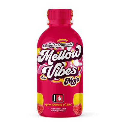 Mellow Vibes Raspberry Lemonade Cannabis Elixir Edibles