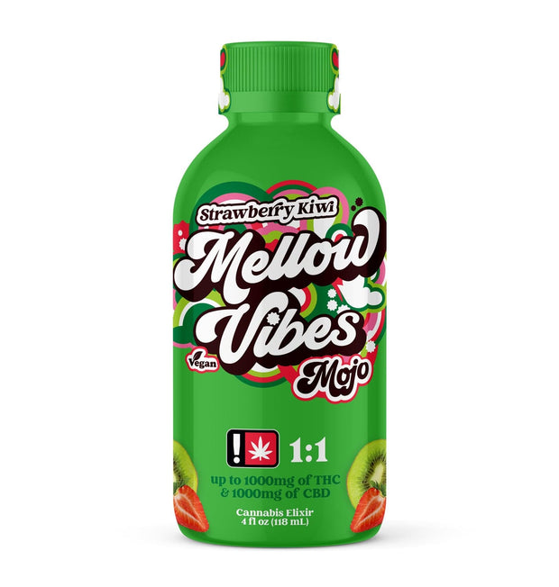 Mellow Vibes Strawberry Kiwi 1:1 Elixir