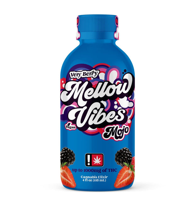 Mellow Vibes Very Berry THC Elixir