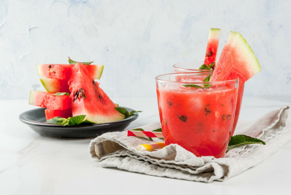 Sparkling Watermelon Mojo Coolers