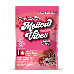 Mellow Vibes Cherry THC Cannabis Edibles