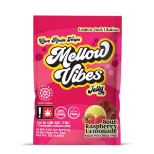 Sour Raspberry Lemonade 100MG THC