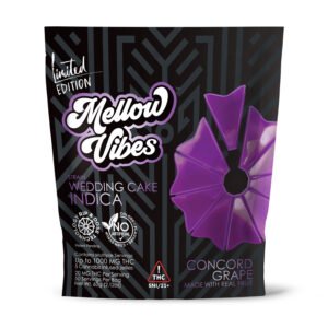 Mellow Vibes Concord Grape Jelly 1000 MG THC