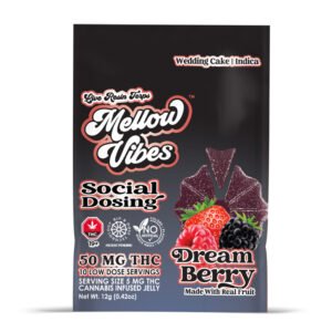 Dream Berry Social Dosing 50 MG THC