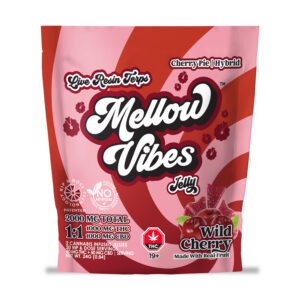 Wild Cherry 1:1 THC CBG 2000 MG Total